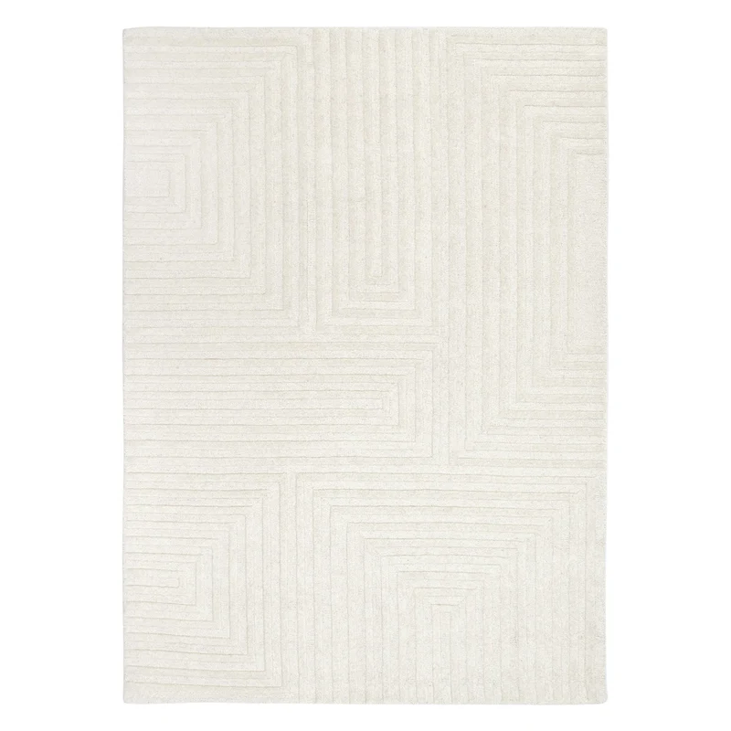 Les Nomades Felix Cream Wool Rug