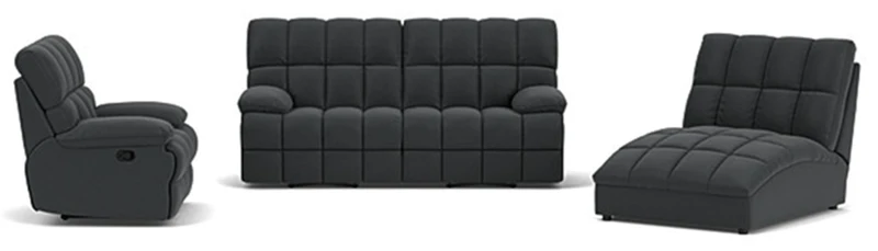 2.5 Seater with End Recliners + Recliner + Chaise
