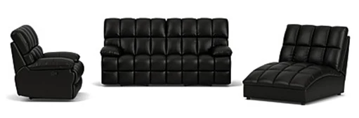 2.5 Seater with End Recliners + Recliner + Chaise