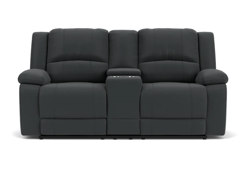 2 Seater with End Electric Recliners & Console
