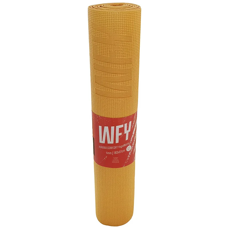 DoYourYoga Yogamatte Kirana - 183 x 61 x 0,4 cm - Curry