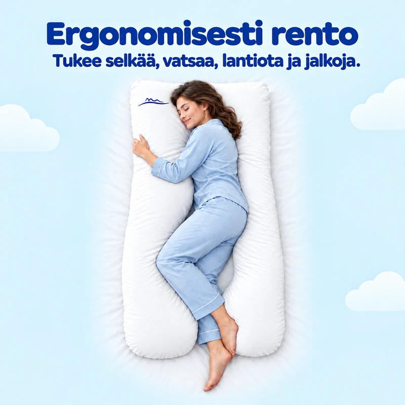 KomfortKissen™ Premium – Ergonomisches Körperkissen