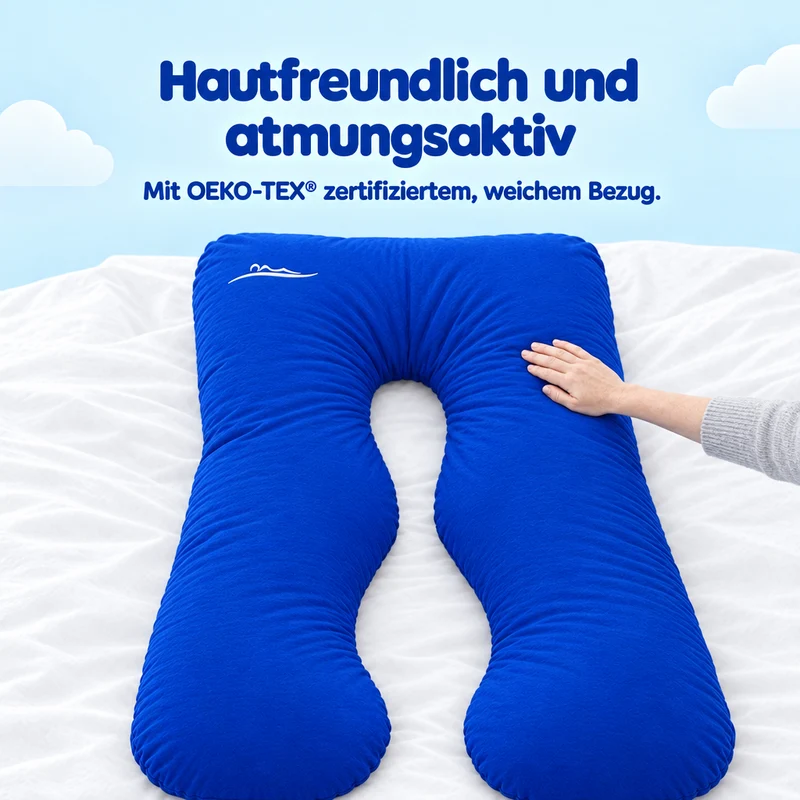 KomfortKissen™ Premium – Ergonomisches Körperkissen