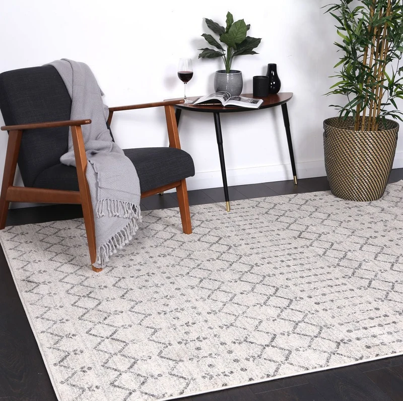 Grey Modern Rug