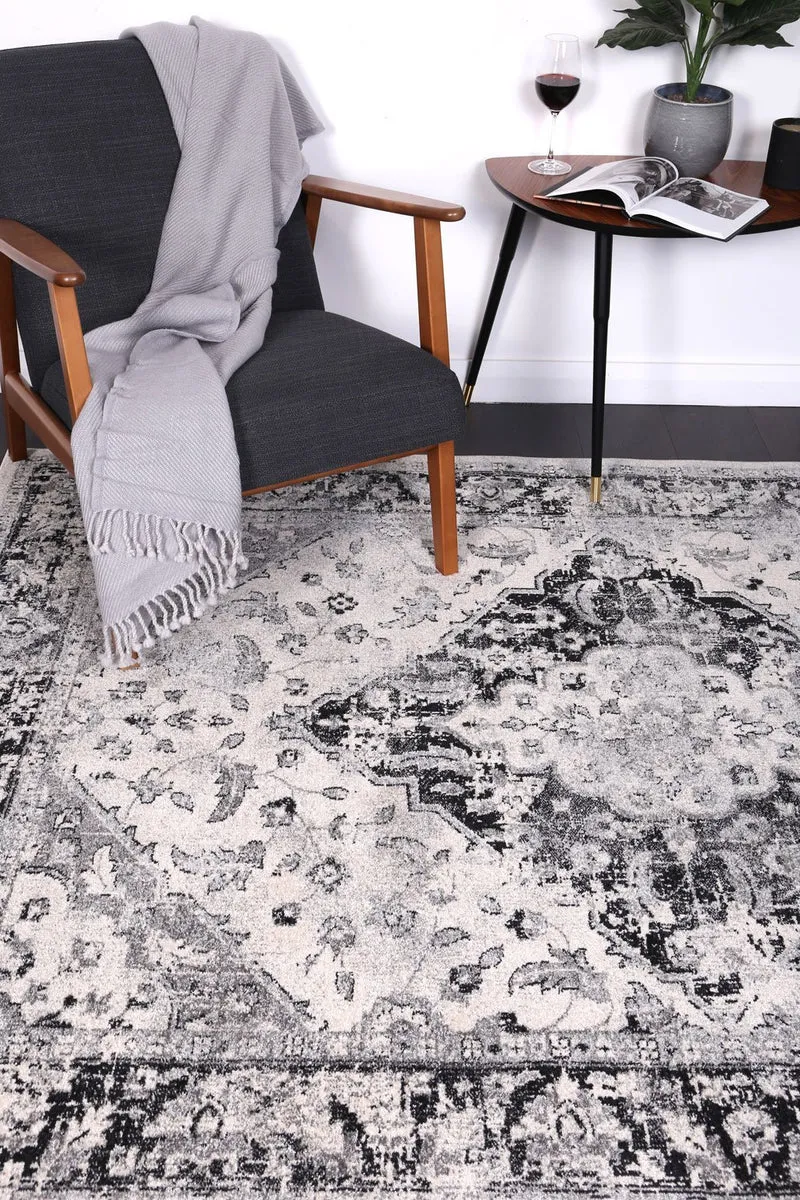 Grey Traditional Rug