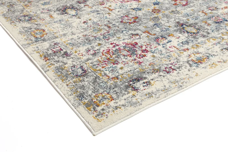 Multi Grey Traditional Rug