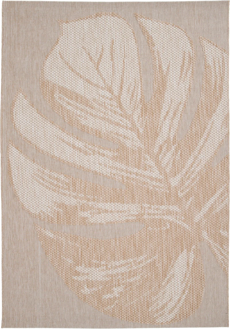 Garden Impressions Naturalis buitenkleed - 160x230 cm - leaf taupe