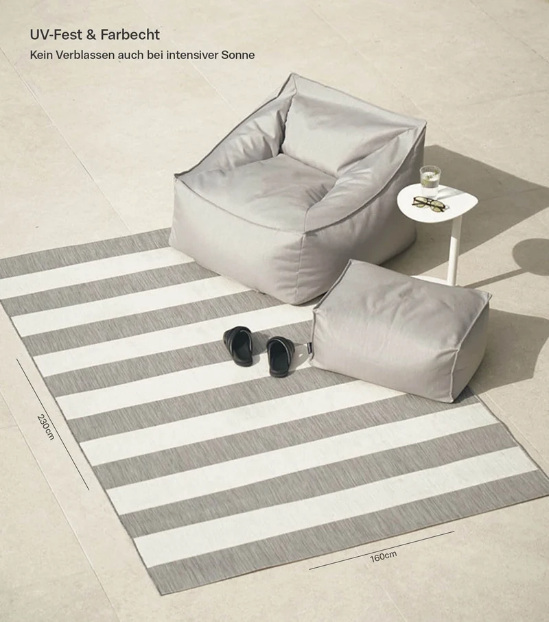 Outdoorteppich 'Der Gestreifte'