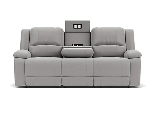 3 Seater with end Electric Recliners with Electric Drop-down tray