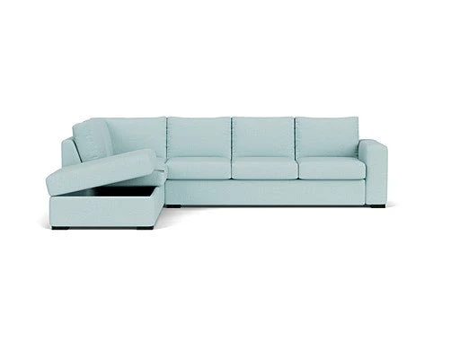 5 Seater Corner with Storage Chaise