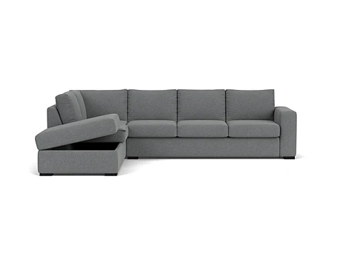 5 Seater Corner with Storage Chaise