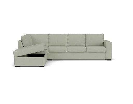 5 Seater Corner with Storage Chaise