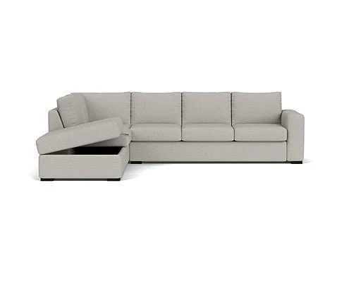 5 Seater Corner with Storage Chaise