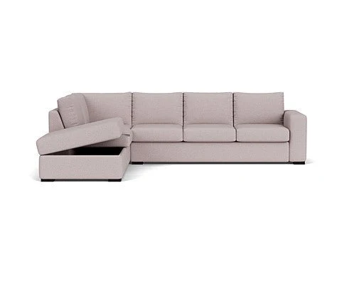 5 Seater Corner with Storage Chaise