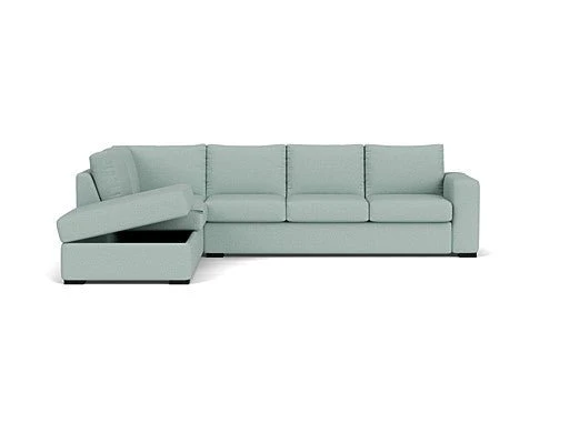 5 Seater Corner with Storage Chaise