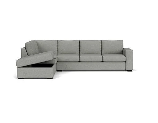 5 Seater Corner with Storage Chaise