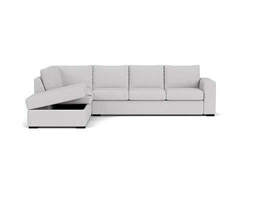 5 Seater Corner with Storage Chaise