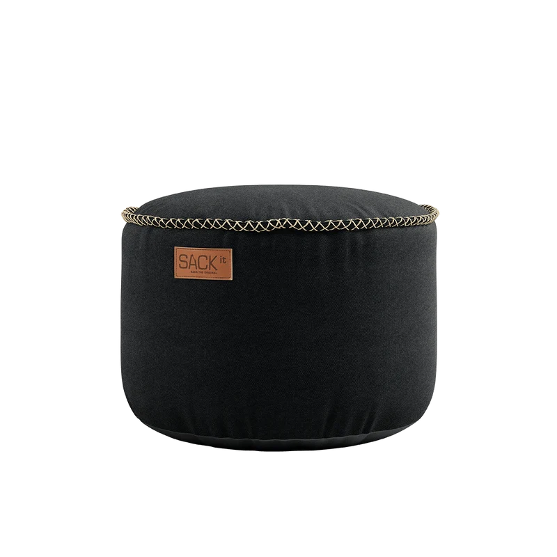Canvas Pouf 2 Pack