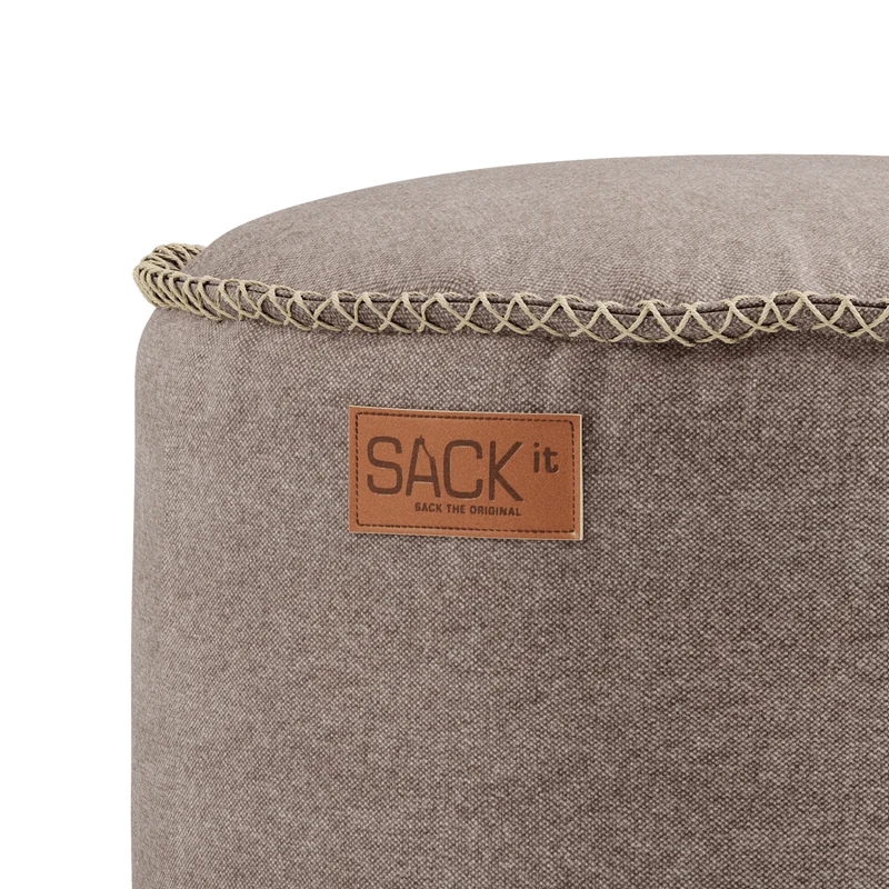 Canvas Pouf 2 Pack