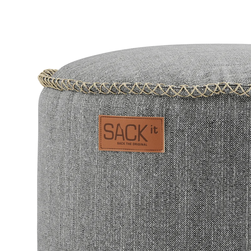 Cobana Pouf - Light Grey