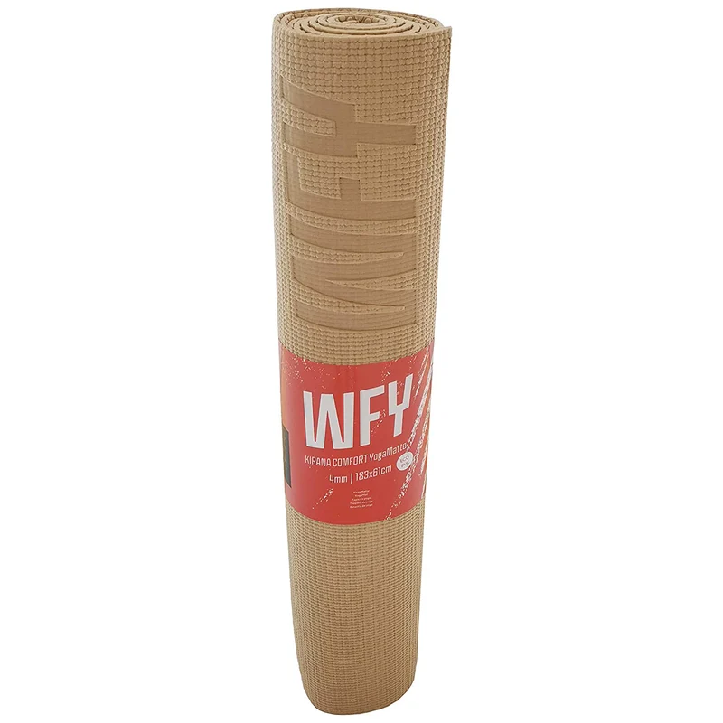 DoYourYoga Yogamatte Kirana - 183 x 61 x 0,4 cm - Caramel