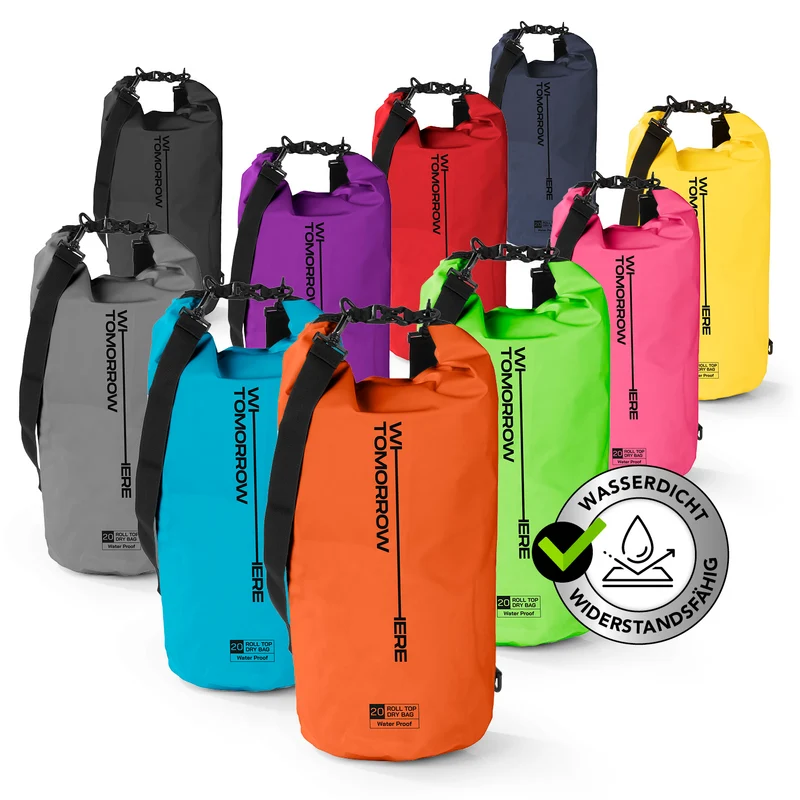 Where Tomorrow Dry Bag 20L - Style 02 - Orange