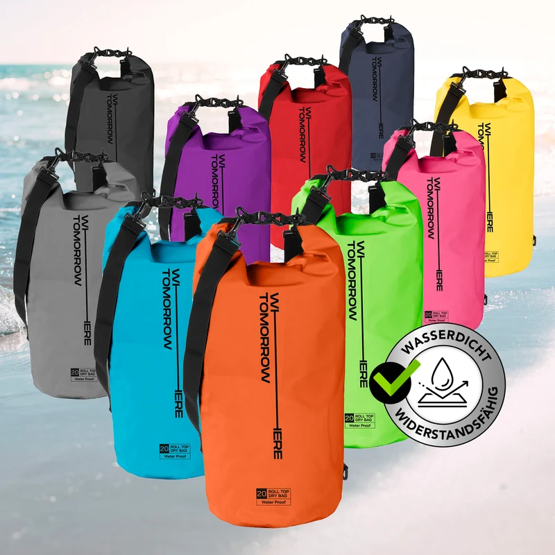 Where Tomorrow Dry Bag 20L - Style 02 - Orange