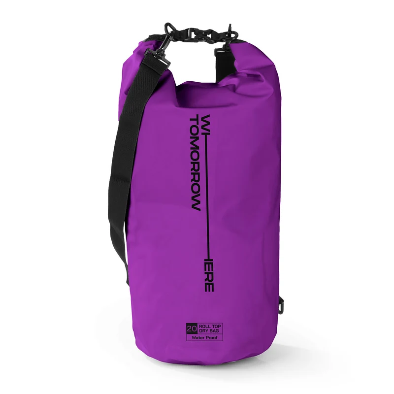 Where Tomorrow Dry Bag 20L - Style 02 - Lila