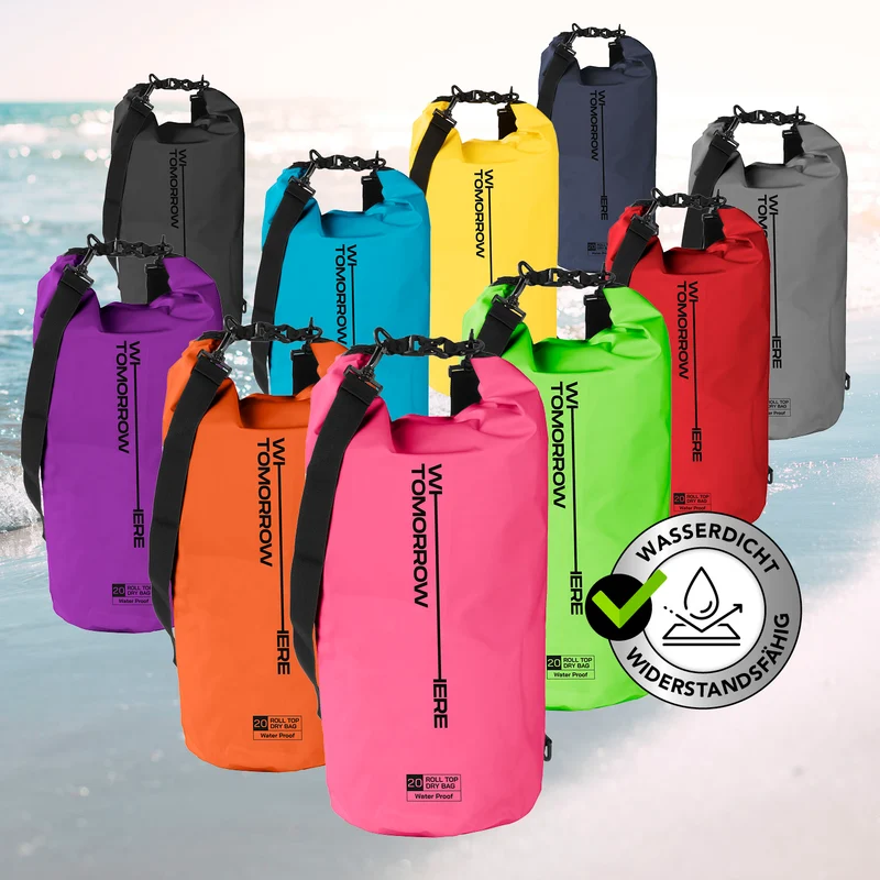 Where Tomorrow Dry Bag 20L - Style 02 - Pink