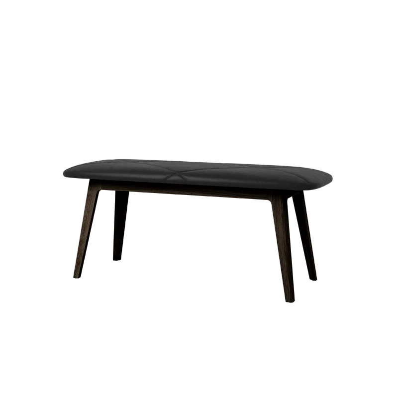 Nordic Bench - Dark Stained Oak
