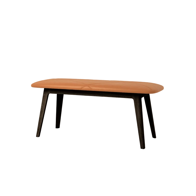 Nordic Bench - Dark Stained Oak