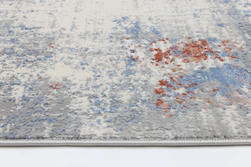 Grey Multi Modern Rug