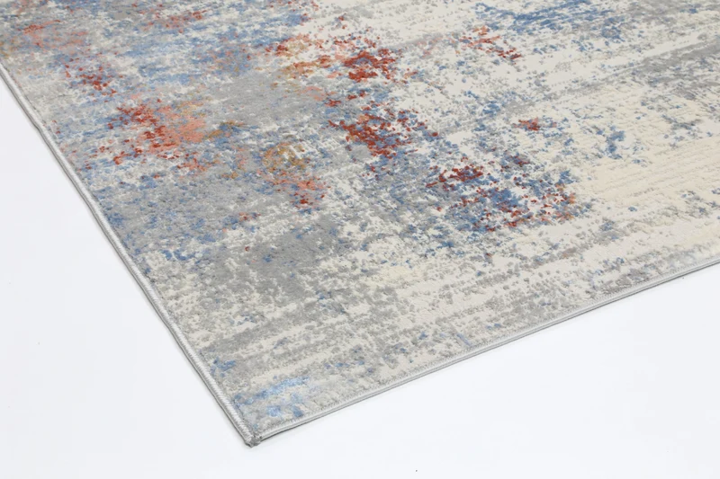 Grey Multi Modern Rug