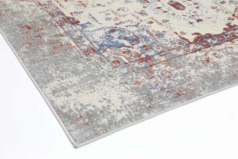Grey Multi Contemporary Rug