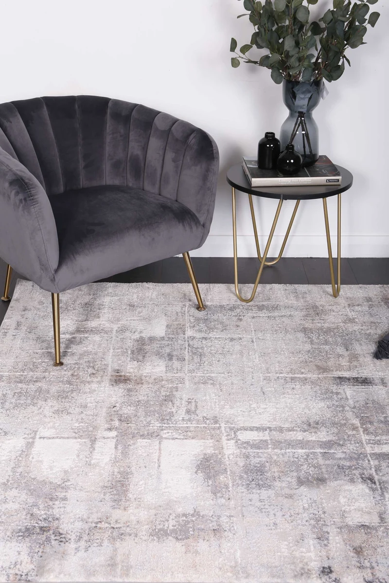Beige Grey Modern Rug
