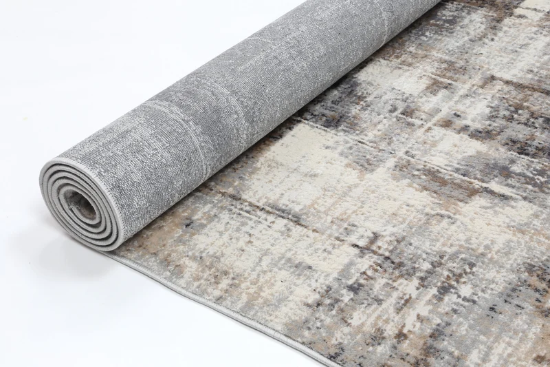 Beige Grey Modern Rug