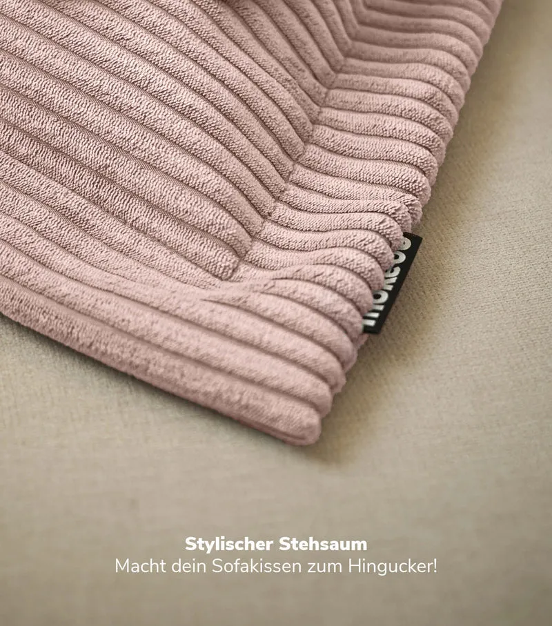 RELOVED Sofakissen aus Cord 'Das Wölkchen'