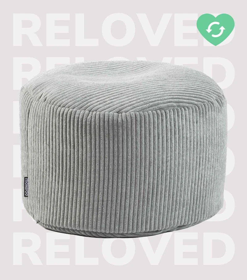 RELOVED Indoor Pouf 'Mochi'