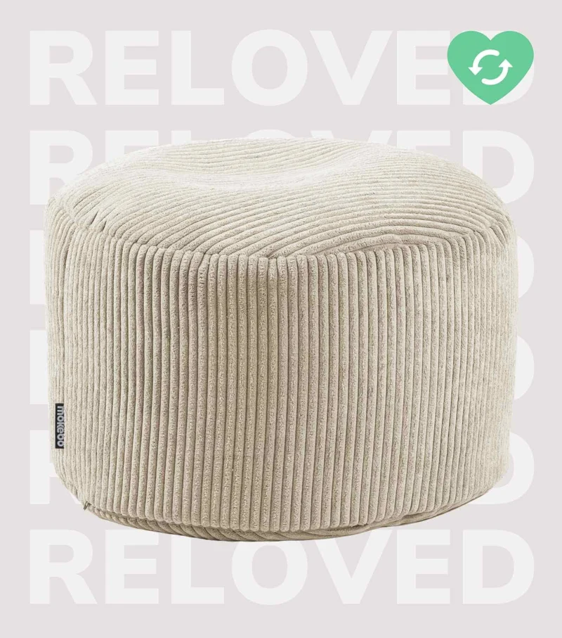 RELOVED Indoor Pouf 'Mochi'