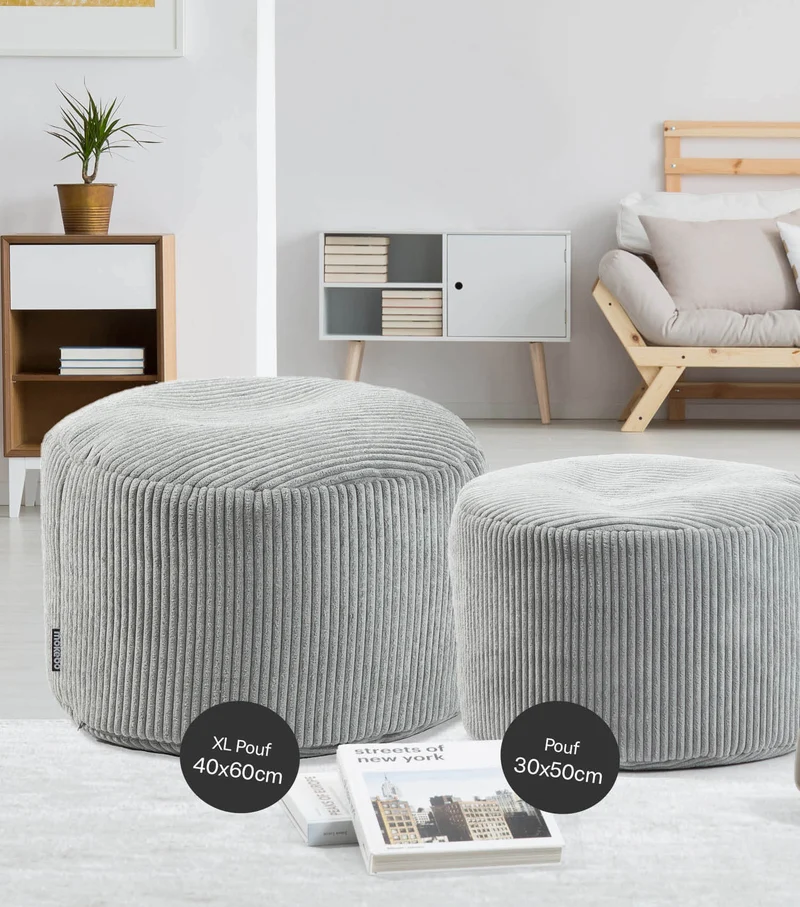 RELOVED Indoor Pouf 'Mochi'