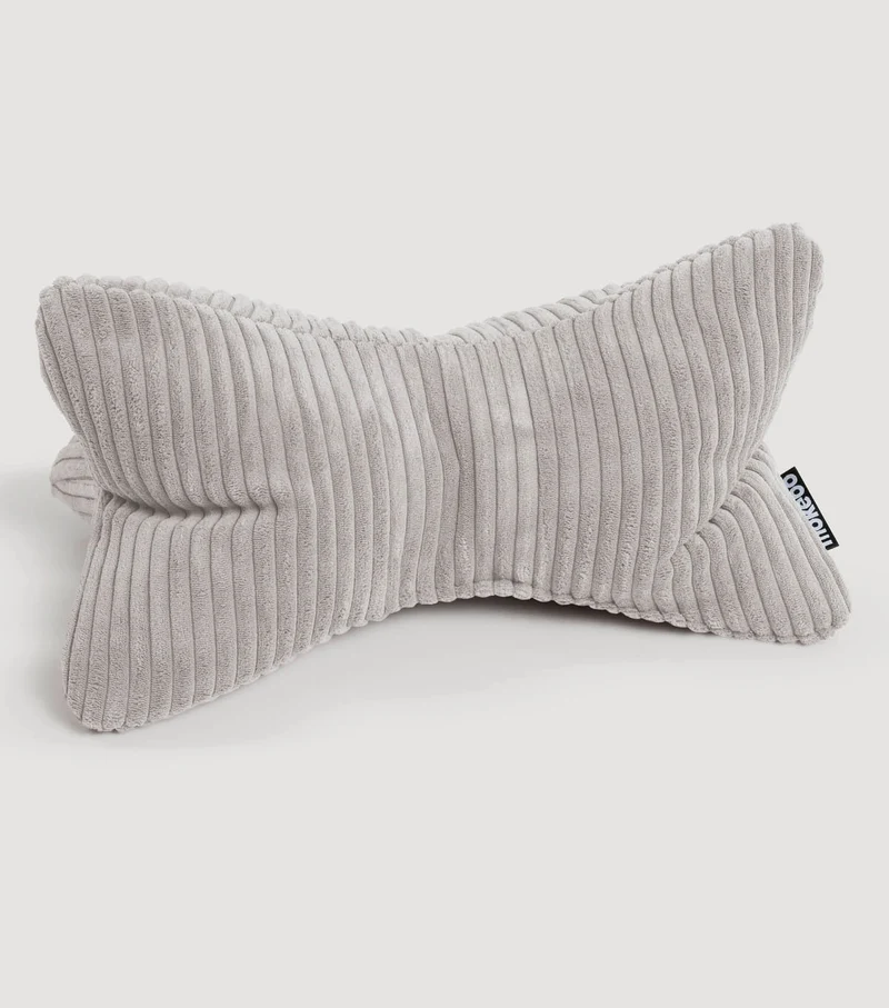 Nackenkissen in Bouclé & Cord ‘Der Leseknochen'