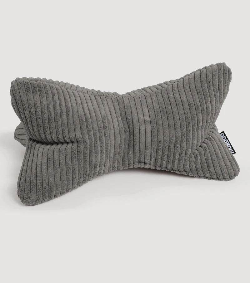 Nackenkissen in Bouclé & Cord ‘Der Leseknochen'