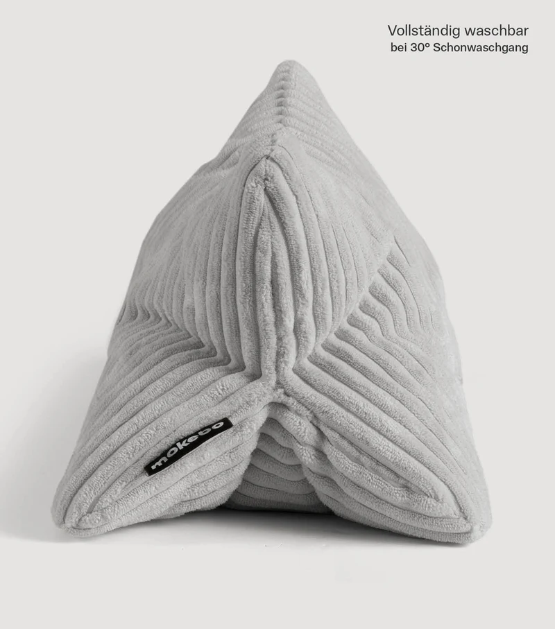 Nackenkissen in Bouclé & Cord ‘Der Leseknochen'