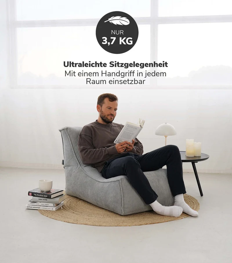 RELOVED Sitzsack 'Doze' auch in Cord