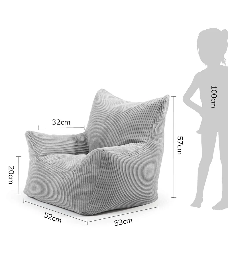 RELOVED Kinder Sitzsack 'Der Pausenheld' auch in Cord