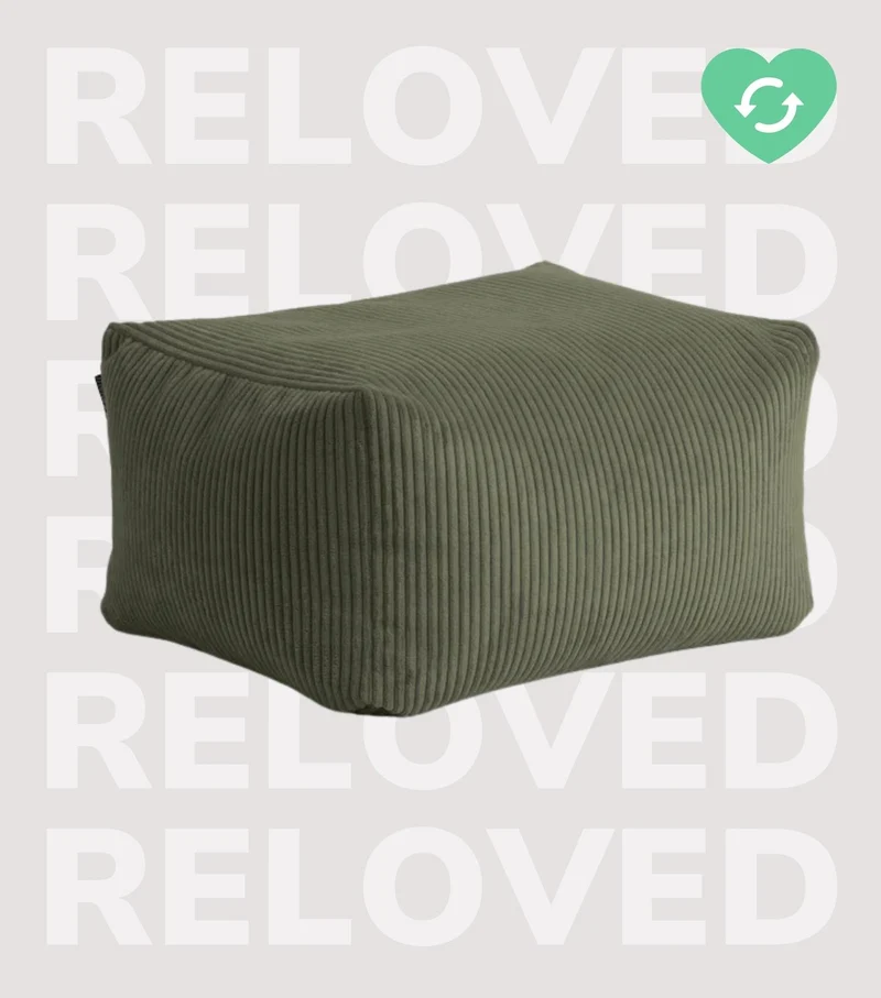RELOVED Indoor Pouf 'Block'