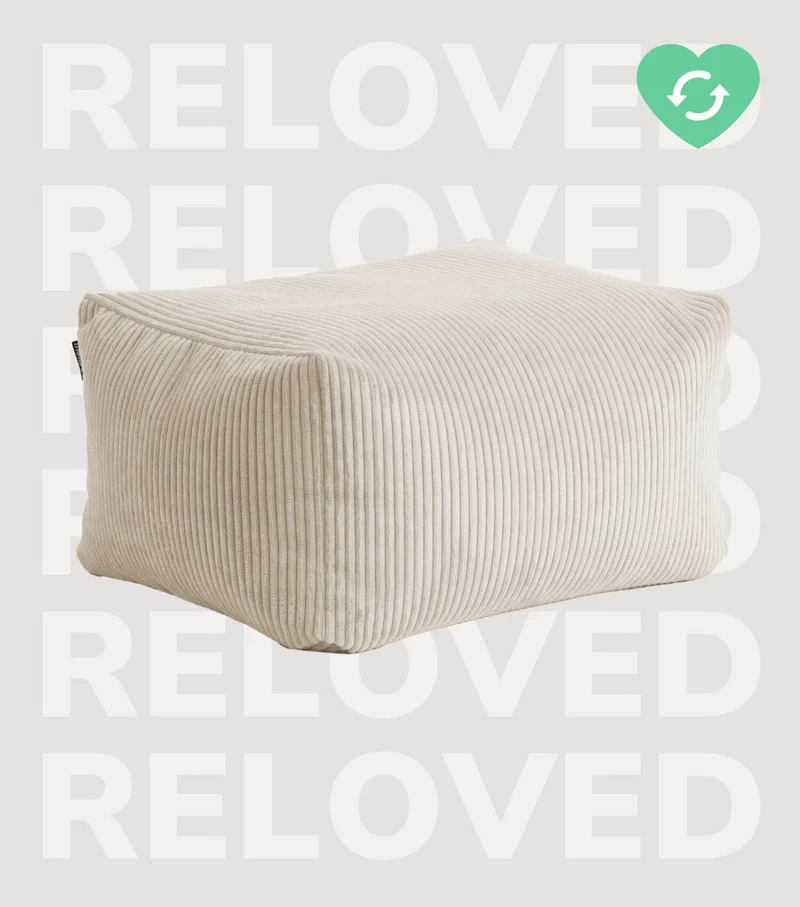 RELOVED Indoor Pouf 'Block'