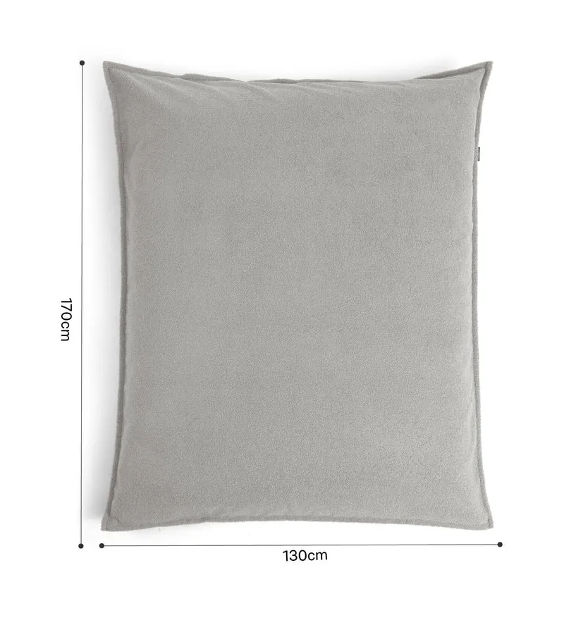 Sitzsack Bezug aus Teddy Bouclé 'Das Kuschelcover'