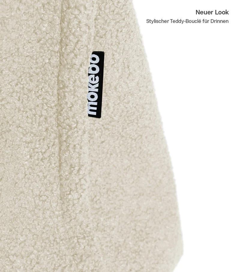 Sitzsack Bezug aus Teddy Bouclé 'Das Kuschelcover'