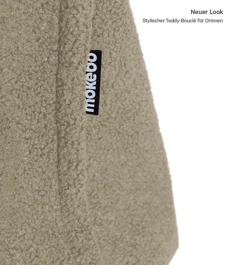 Sitzsack Bezug aus Teddy Bouclé 'Das Kuschelcover'